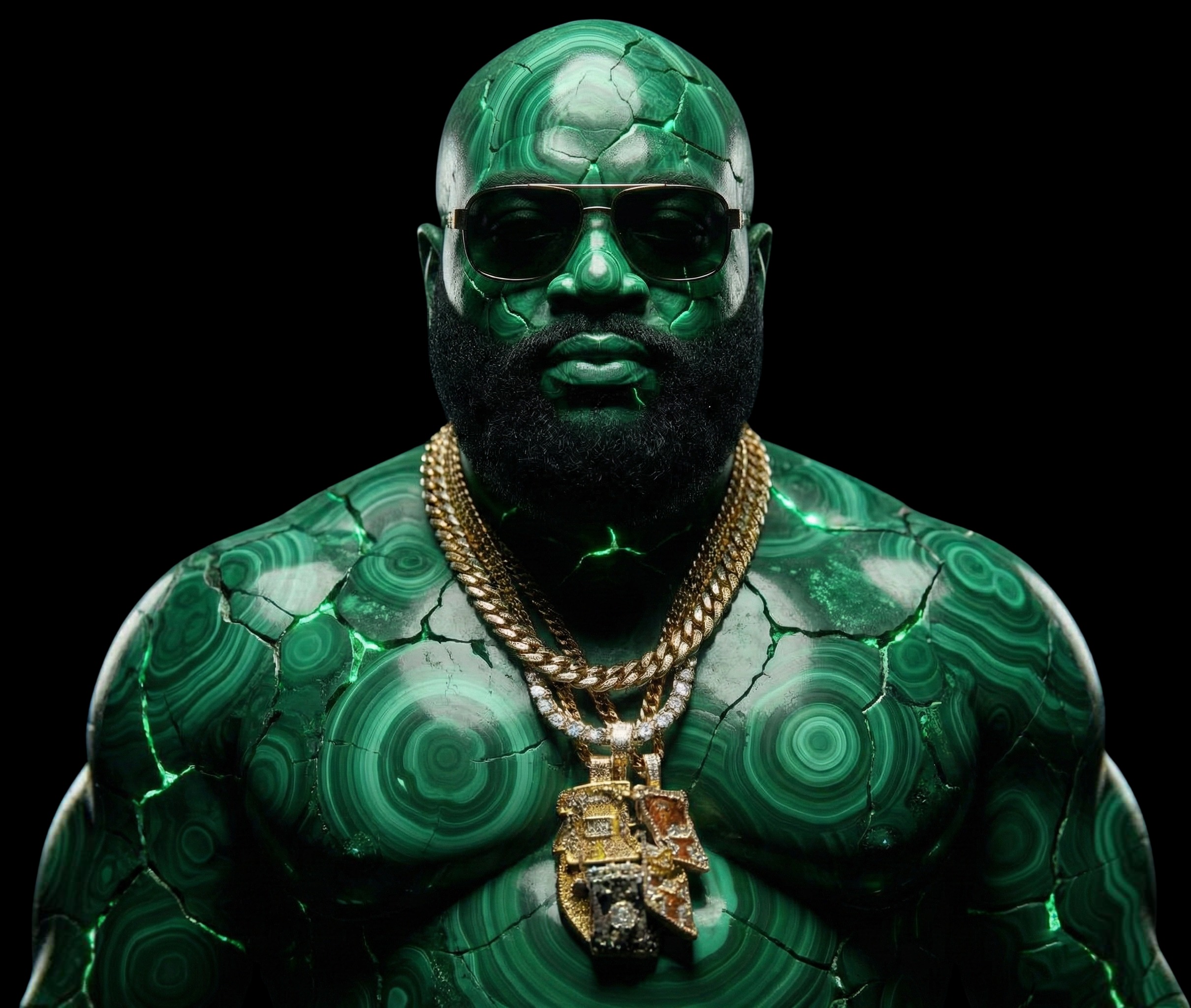 Rick Moss - The Malachite Golem